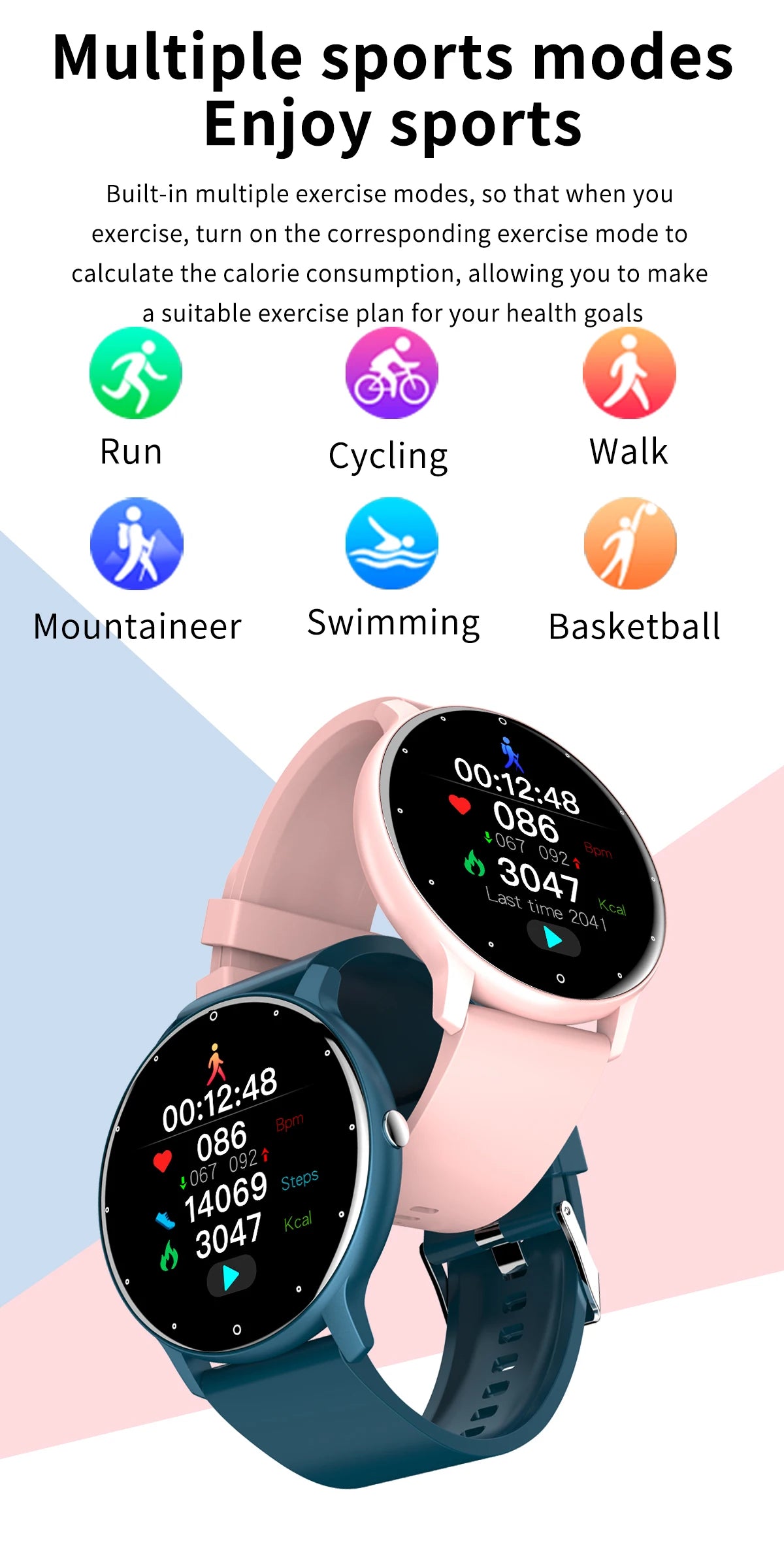 LIGE 2026 New Bluetooth Call Women Smart Band Watch Real-time Weather Forecast Men's Watches Sports Ladies Smartwatch For Women