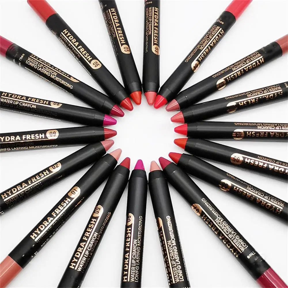9 Colors Matte Lipstick Pen Makeup Long Lasting Waterproof Velvet Lip stick Soft Moisturizing Smooth Beauty Sexy Nude Lips Tint