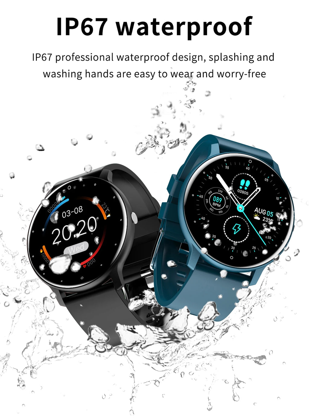 LIGE 2026 New Bluetooth Call Women Smart Band Watch Real-time Weather Forecast Men's Watches Sports Ladies Smartwatch For Women