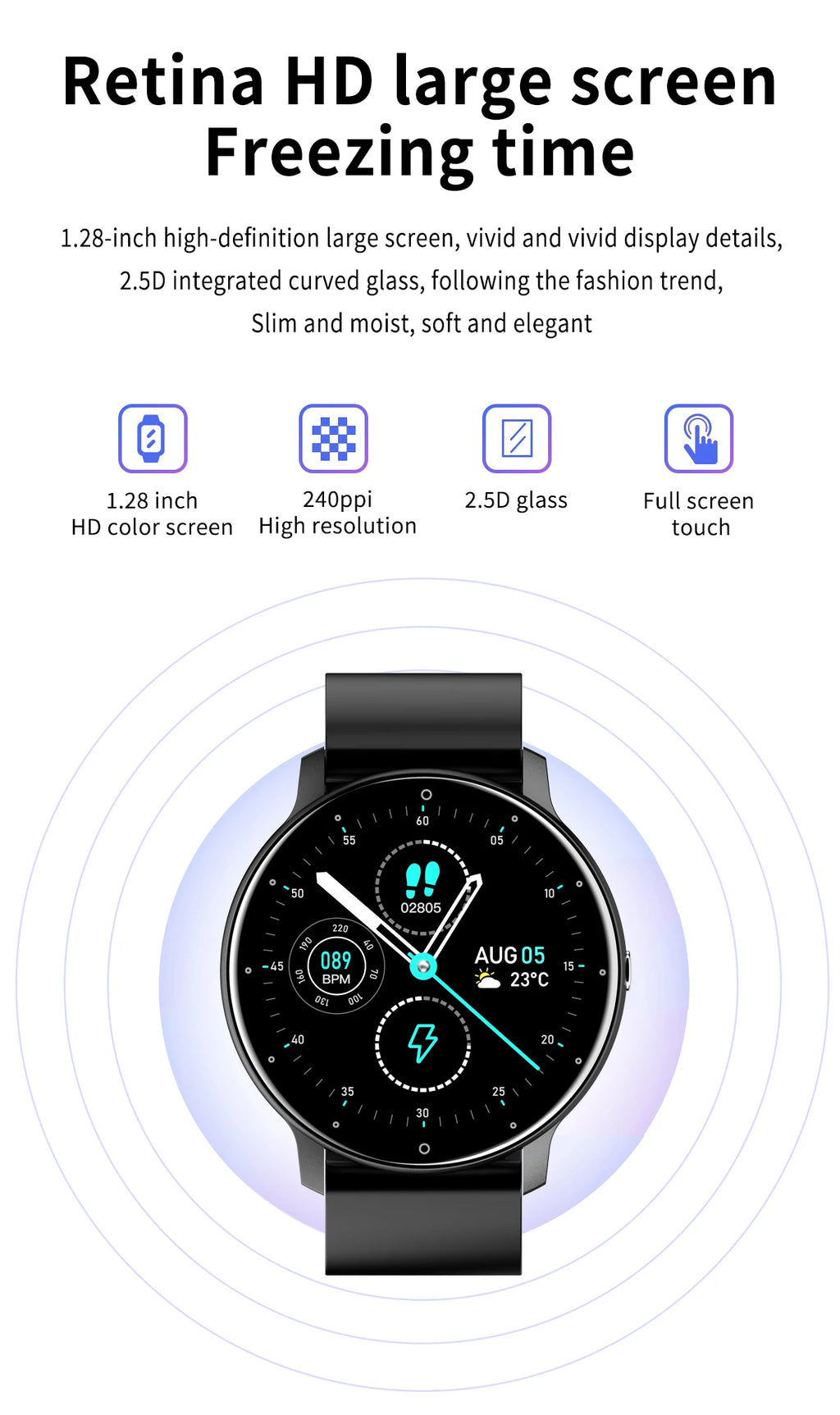 LIGE 2026 New Bluetooth Call Women Smart Band Watch Real-time Weather Forecast Men's Watches Sports Ladies Smartwatch For Women