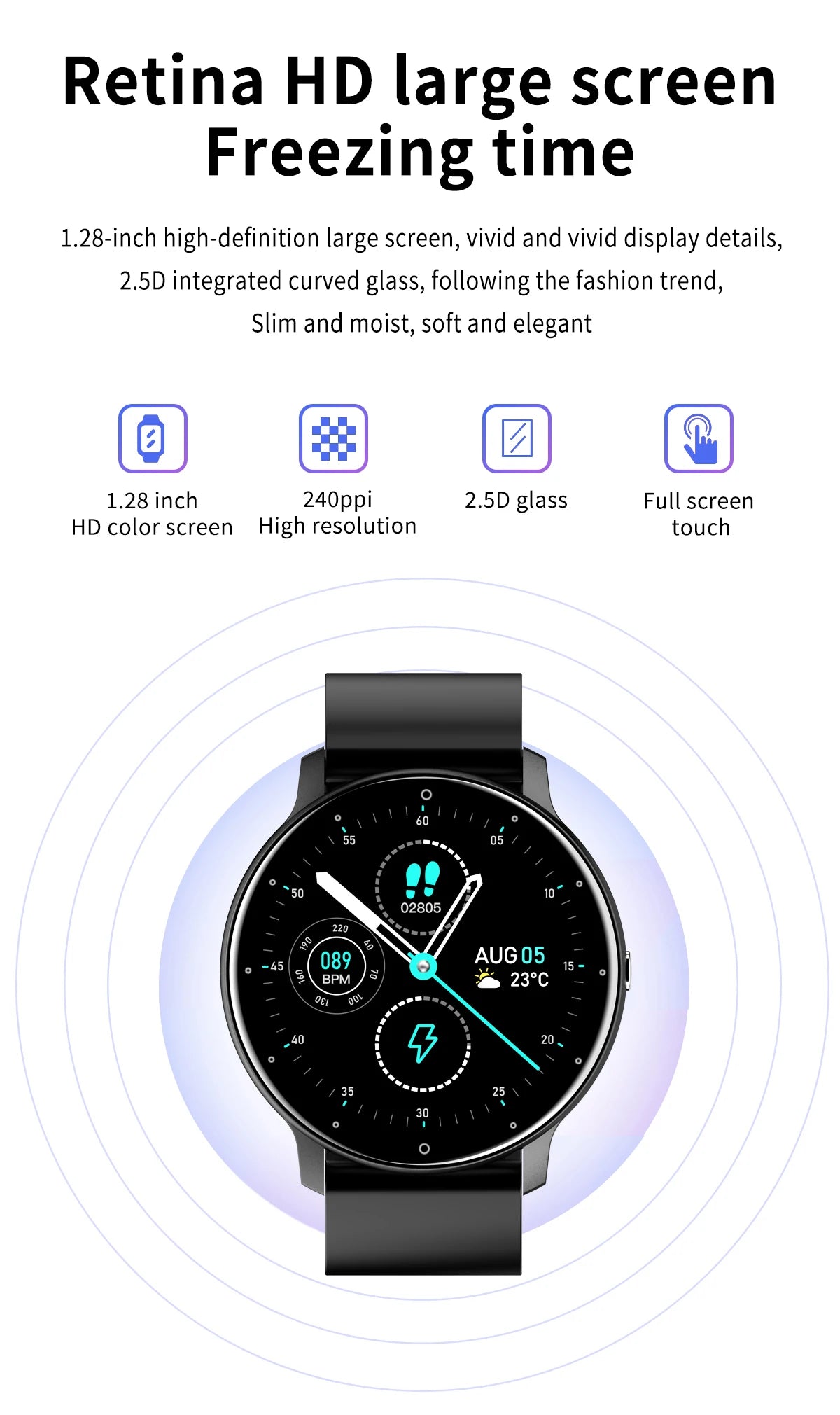 LIGE 2026 New Bluetooth Call Women Smart Band Watch Real-time Weather Forecast Men's Watches Sports Ladies Smartwatch For Women