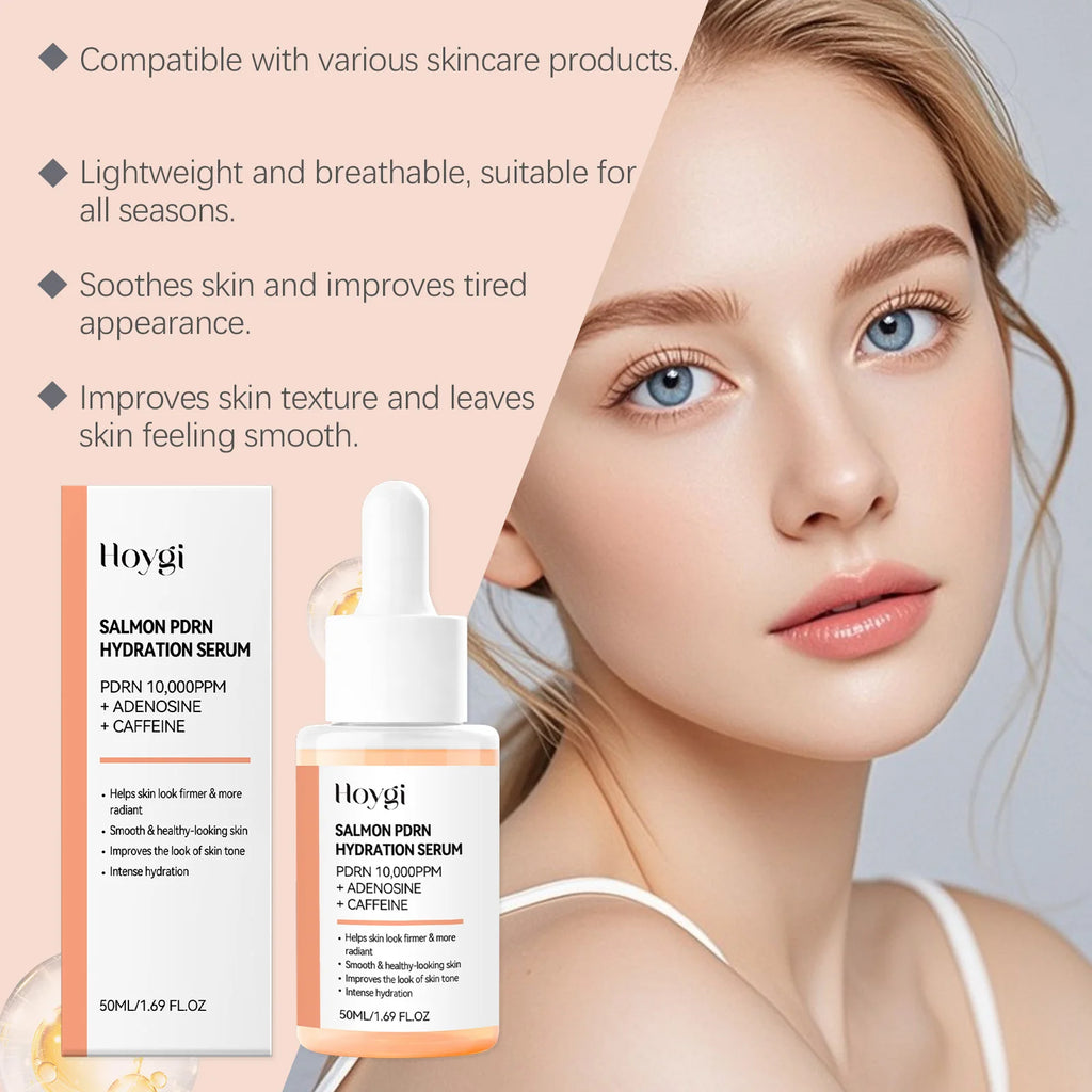 سيروم السالمون للوجه - ترطيب وإشراق ونعومة | Salmon Facial Essence Hydrating Brightening Serum