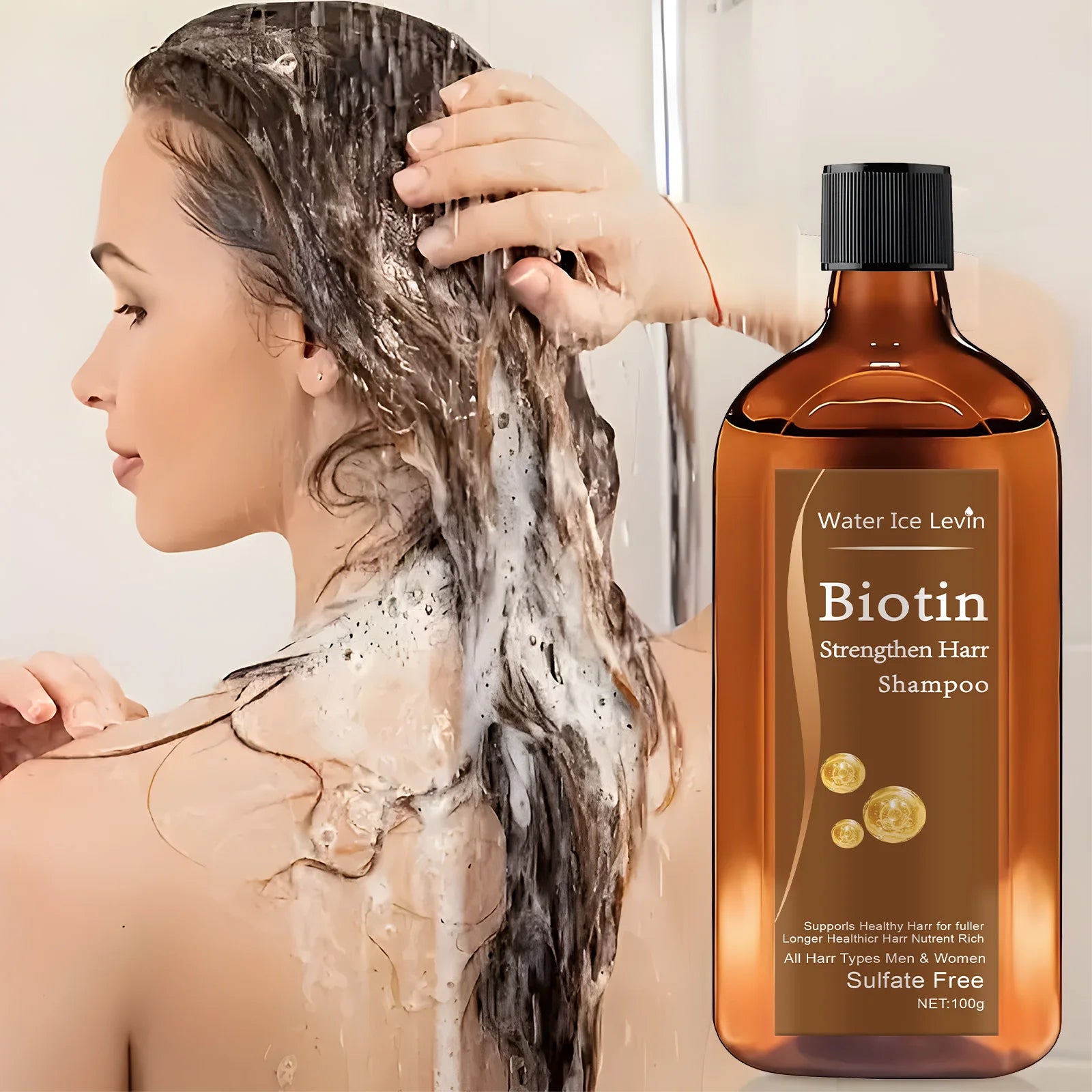 Biotin Hair Growth Shampoo – Anti-Hair Loss Treatment for Men & Women