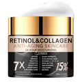 JUINHOU Men's Retinol Collagen Anti-Aging Skin Cream Moisturizes Skin to Make Wrinkles Less Noticeable Refreshing and Non-greasy