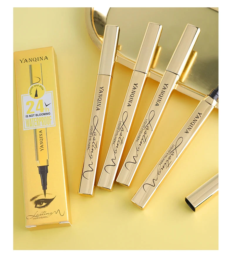 قلم كحل سريع الجفاف مضاد للماء طويل الثبات | Quick-Dry Waterproof Eyeliner Pen