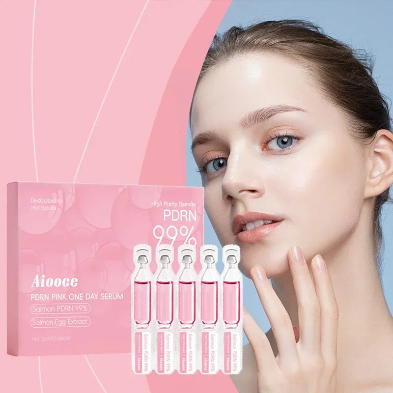 سيروم PDRN الكوري بخلاصة السالمون 10 أمبولات | PDRN Salmon Serum 10 Vials Korean Skincare