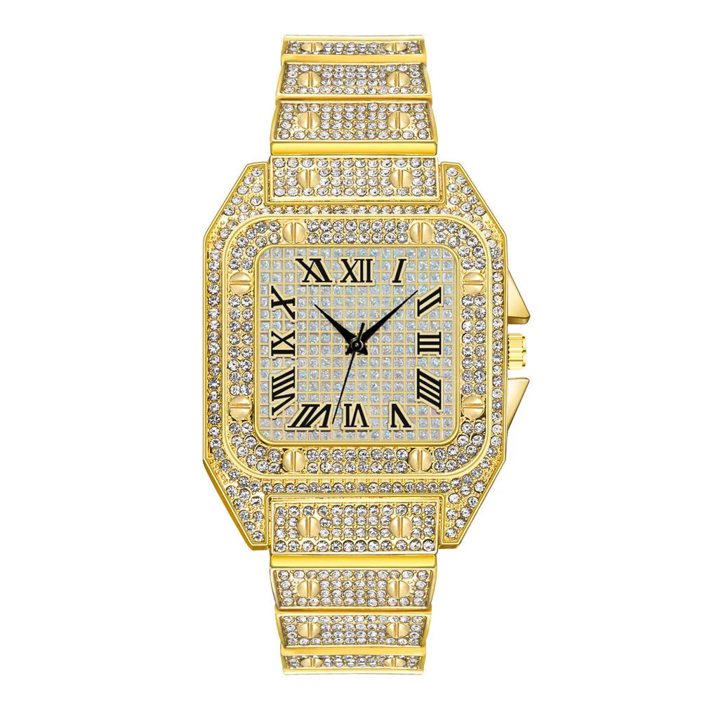 Fashion Men's Stainless Steel Watches Luxury Quartz Watches Men's Business Watches Men's Clocks Relogio Masculino