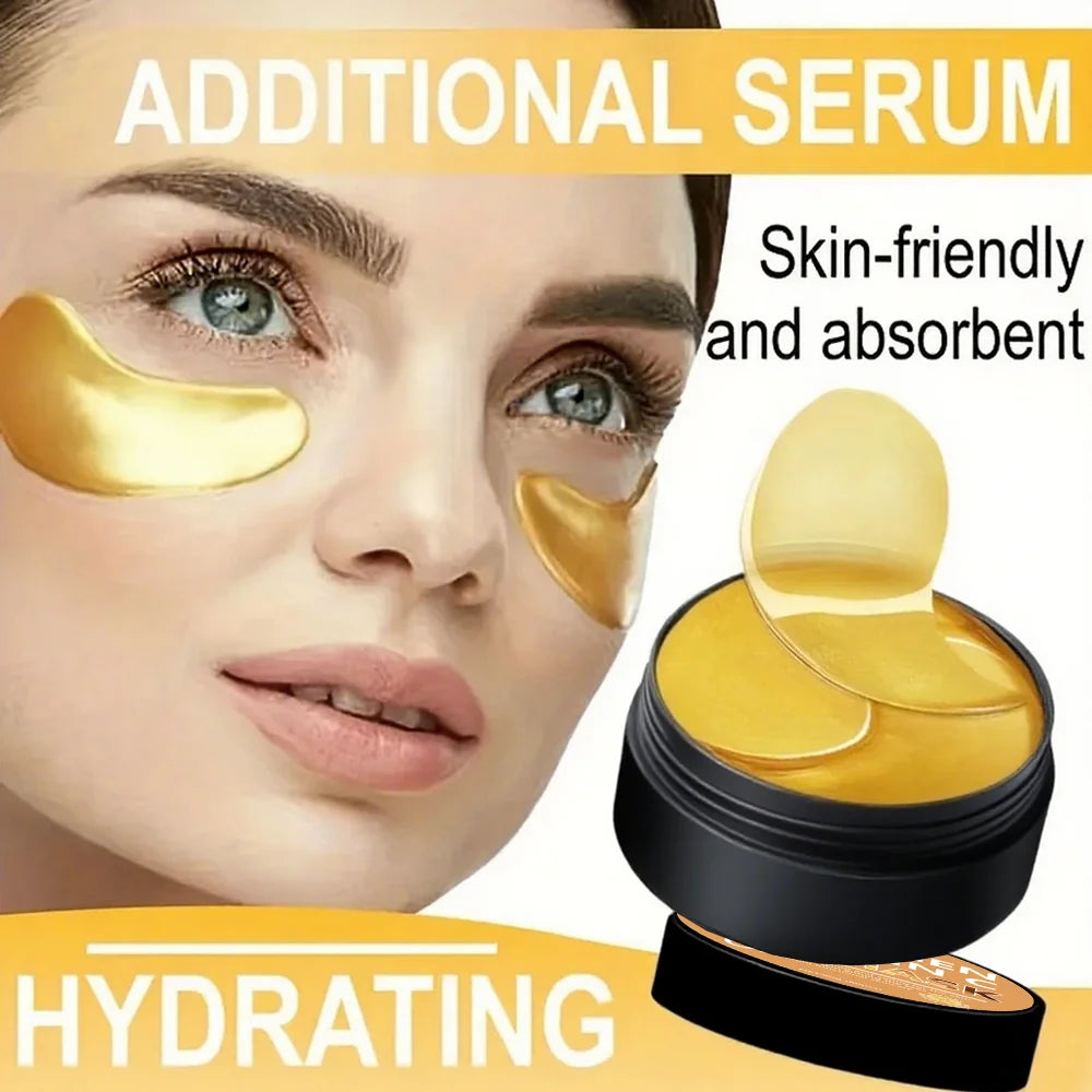 ماسك العين بالكولاجين وفيتامين C مرطب ومشرق 60 قطعة | YUITIKUE Collagen Vitamin C Eye Mask Moisturizing Brightening 60pcs