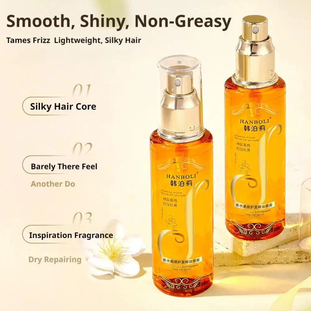 سبراي زيت الشعر المعطر مغذي ومرطب للشعر | Fragrant Hair Oil Spray Nourishing & Moisturizing