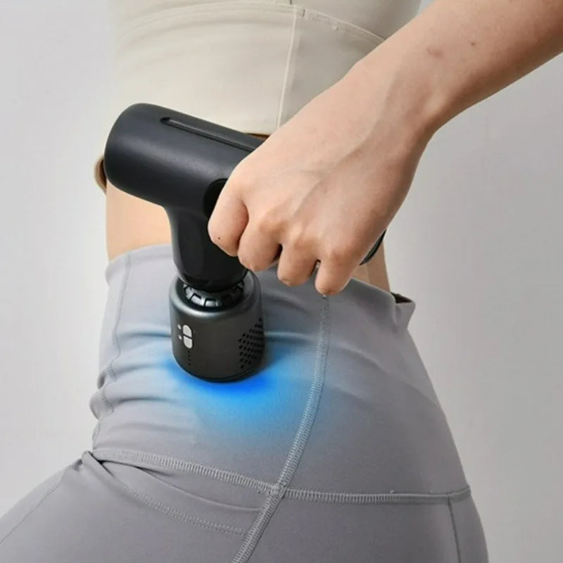 Electric Deep Tissue Massage Gun Mini Cold Heat Massage Gun for Arms Back Legs & Full Body, Portable Device for Sport massage