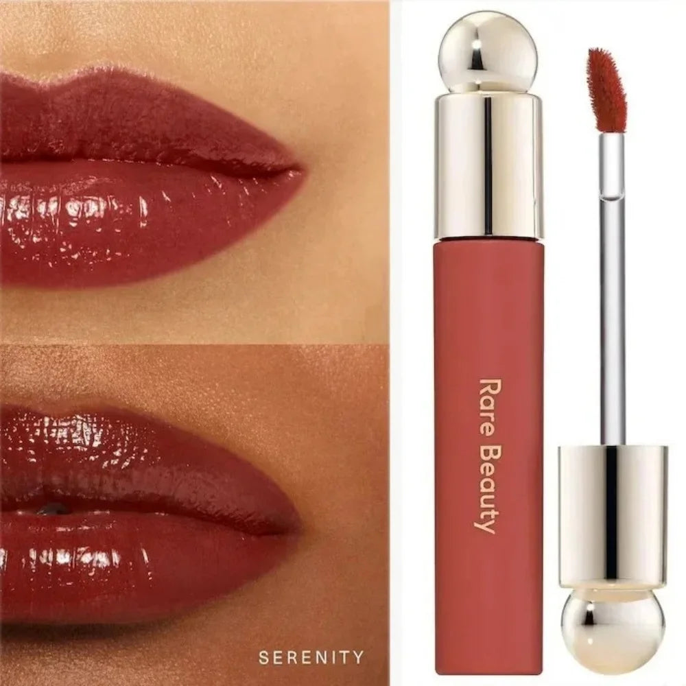 بلش وجلوس شفاه Rare Beauty مشرق وأنيق مع علبة | Rare Beauty Blush Lip Gloss Brightening Silky Contour Makeup