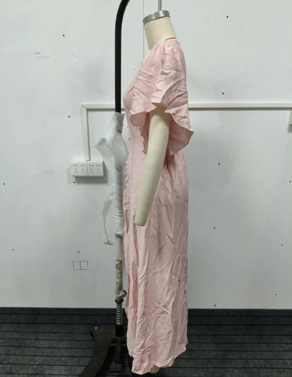 2026 Early Spring New French Casual Elegant Dress With Button Design, Slim-fit Party Dress, Tea Break Dress For Women Party Sexy