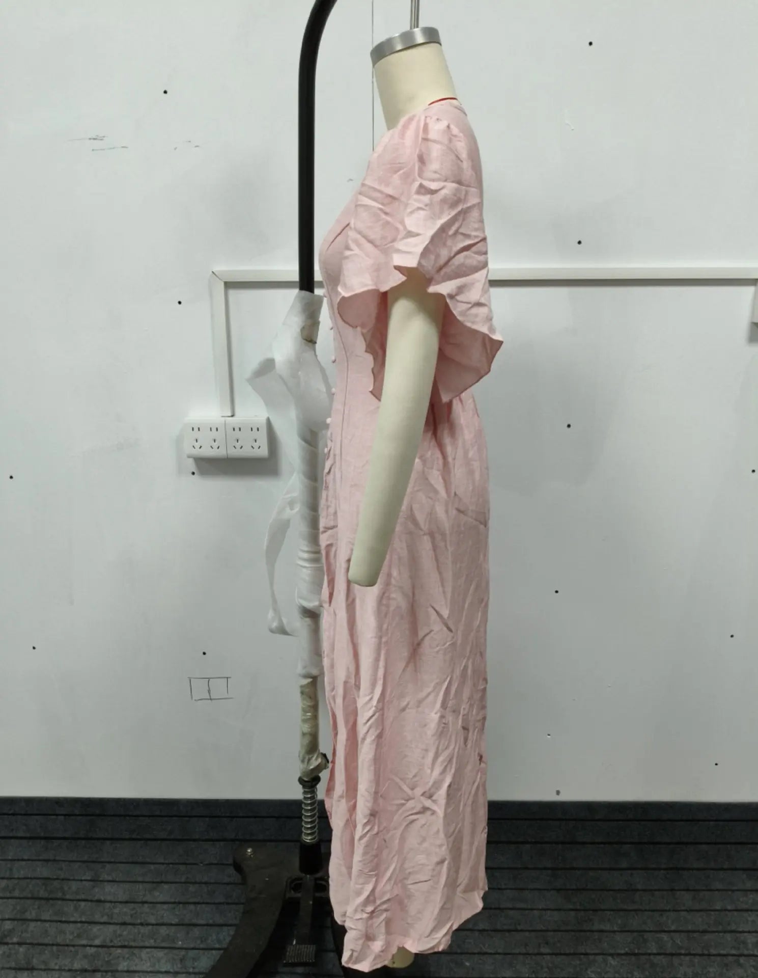 2026 Early Spring New French Casual Elegant Dress With Button Design, Slim-fit Party Dress, Tea Break Dress For Women Party Sexy