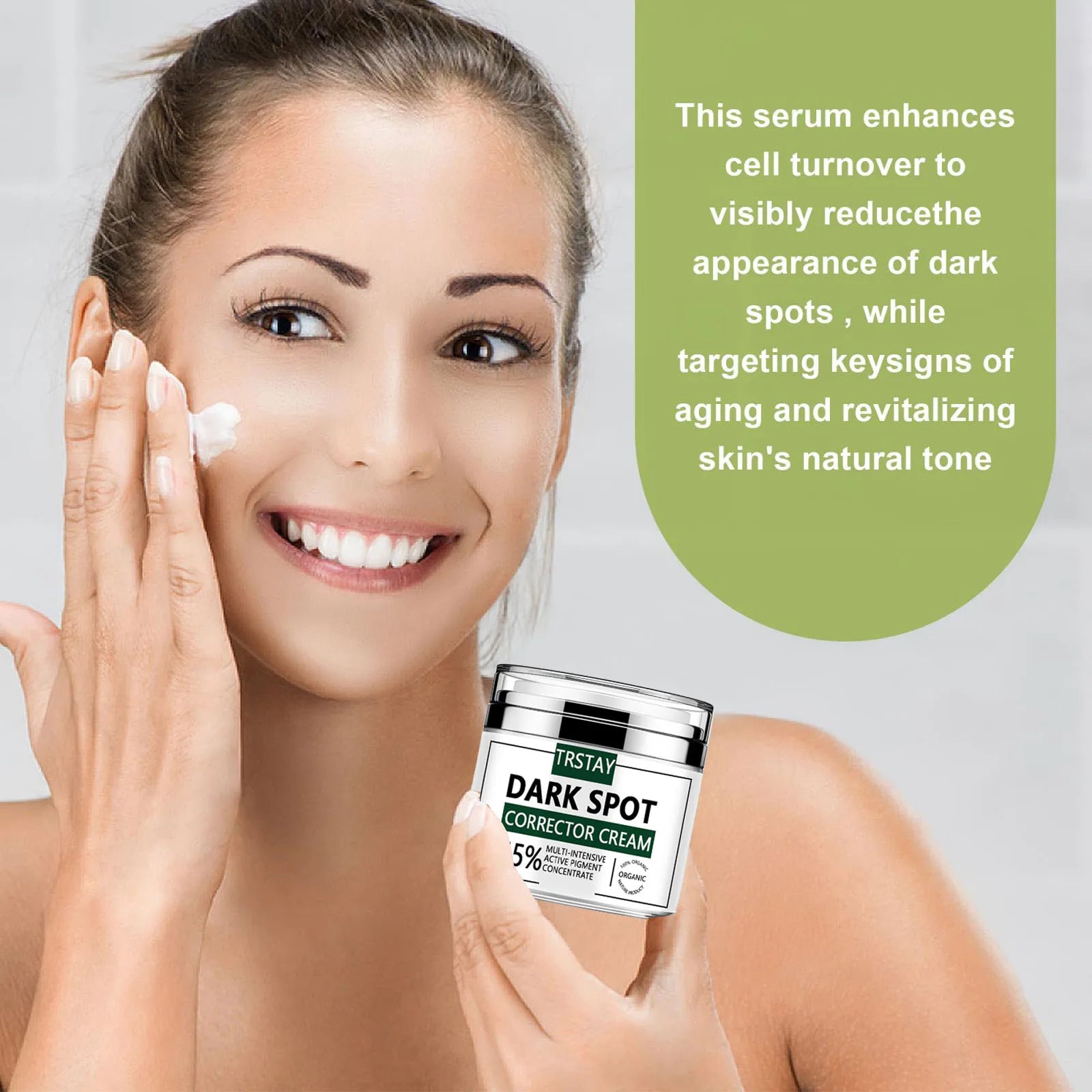 كريم ENVISHA لإزالة البقع الداكنة وتوحيد البشرة للوجه والجسم | ENVISHA Dark Spot Remover Corrector Face Body Moisturizer Sun Spot