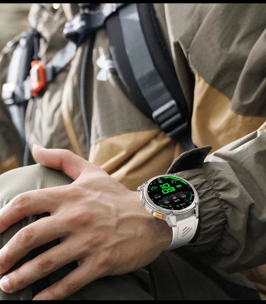 2026 New T-Rex3 Pro GPS Tracker 1100mAh Smartwatch Men 120-Day Standby Clock Rugged Outdoor Sport 10ATM Waterproof Call Watches