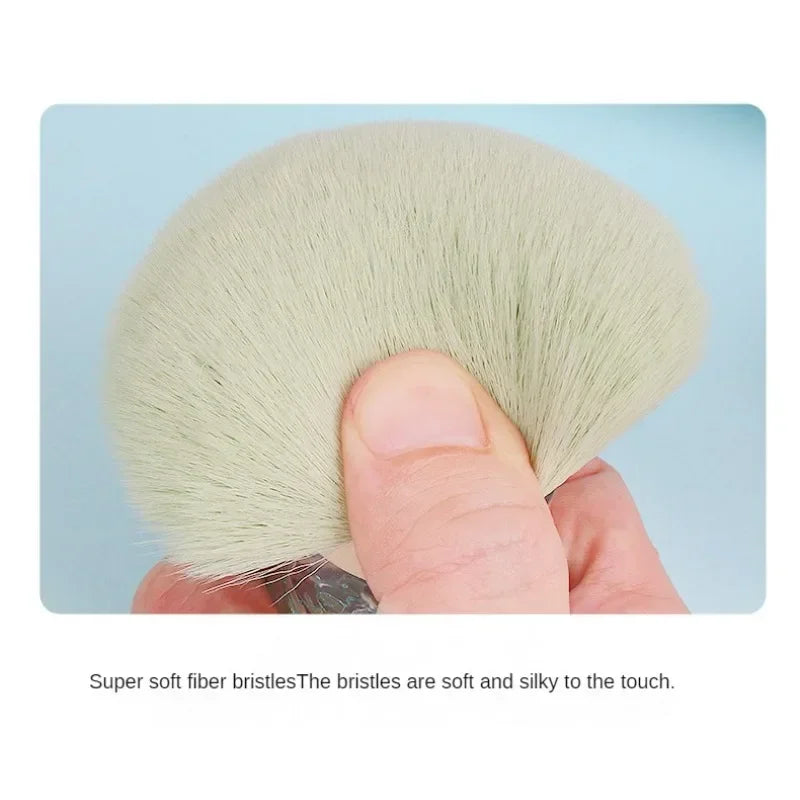 Nail Art Mushroom Rose Head Brush Remove Nail Dust Brush Polish Powder Cleaning Tool Beauty Makeup Brushes Manicure Accessories