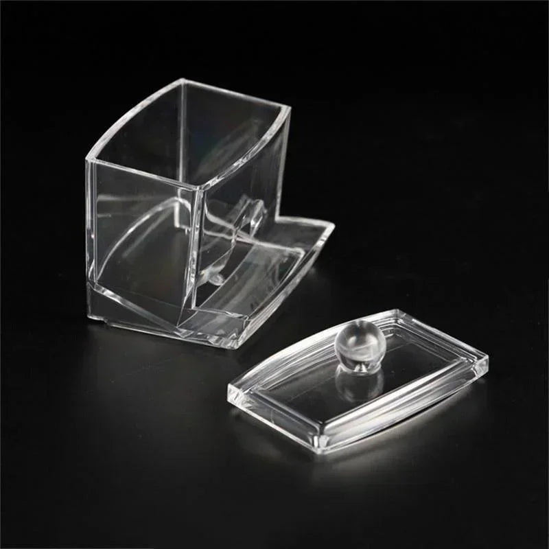 Cotton Swab Box Case Makeup Storage Organizer Holder Organizer Box (without Cotton Swab )