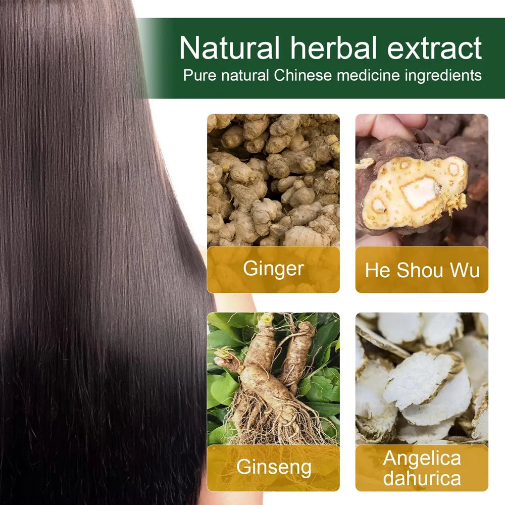 7 Day Rapid Growth Liquid Anti Hair Loss Ginger Growth Conditioning Treatment Nourish Hair Growth Oil Scalp Care Serum Products