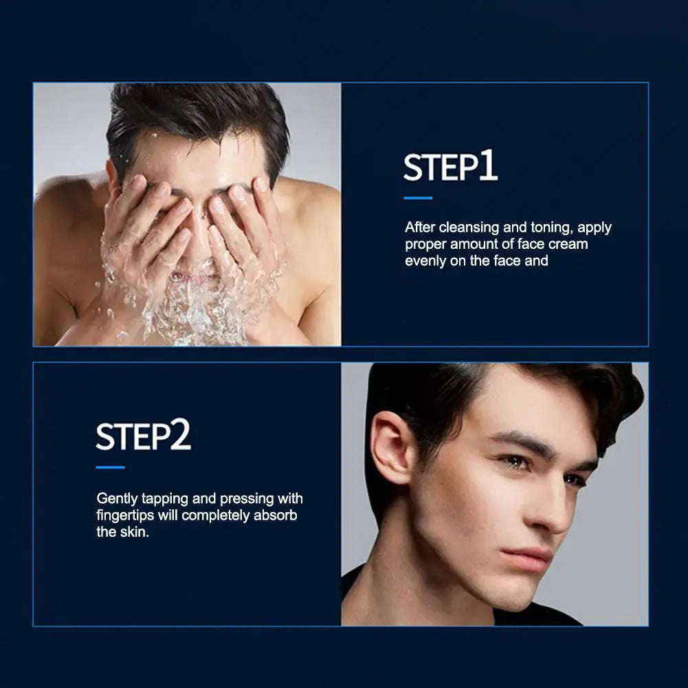 كريم مكياج طبيعي للرجال 50ج فا�نديشن مرطب ومضيق للمسام | Men's Natural Makeup Foundation Cream 50g Moisturizing Pore Minimizing
