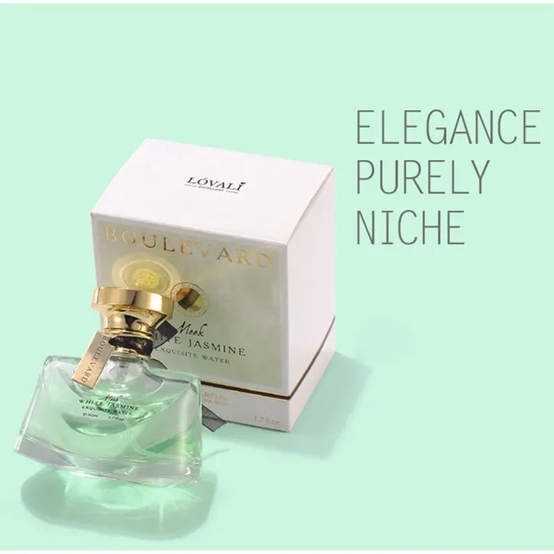 عطر ياسمين فاخر للنساء بمزيج الأرز والمسك | Premium Jasmine Women's Perfume Cedar Musk Floral Long Lasting