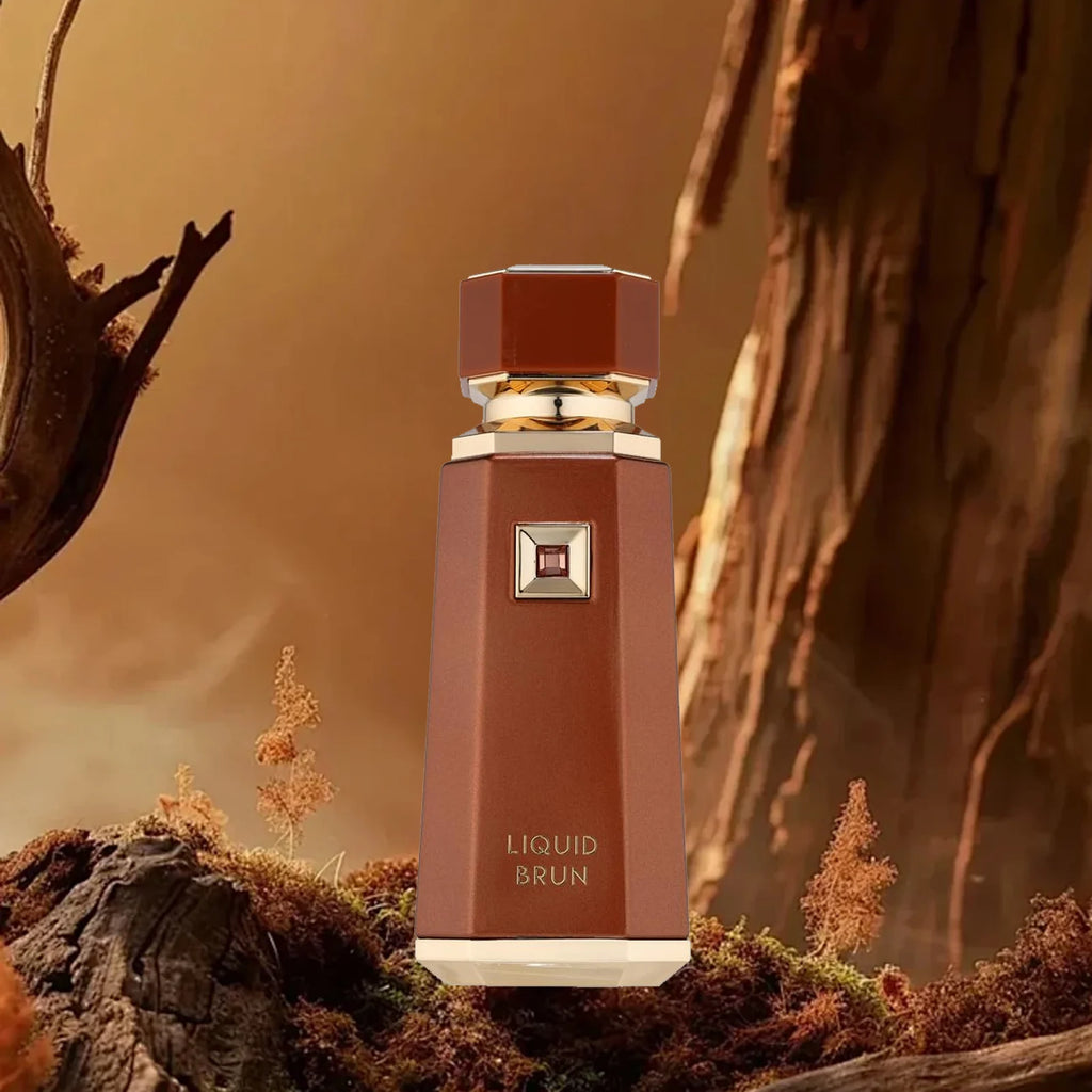 عطر Fragrance World Liquid Brun للرجال 100مل | Fragrance World Liquid Brun EDP 100ml Men