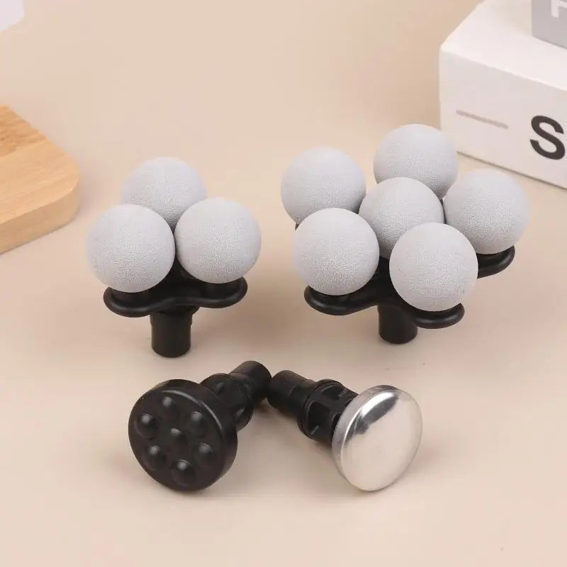 Massage Gun Replacement Heads Muscle Stimulator Body Relaxation Shaping Exercising Fascia Gun Neck Shoulder Massager Head tool