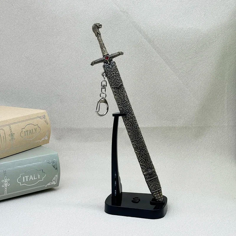 22cm Oathkeeper Sword Brienne of Tarth Game Jaime Lannister of Thrones GOT TV Series Peripherals Metal Weapons Miniatures Crafts