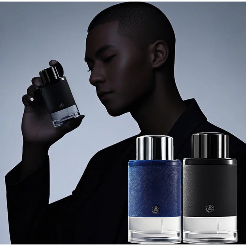 Luxury Explorer Men's Cologne Perfume,Fougère Scent,Spicy Woody Notes Eau De Parfum,Brand Vetiver/Leather/Lemon/Sage Fragrance