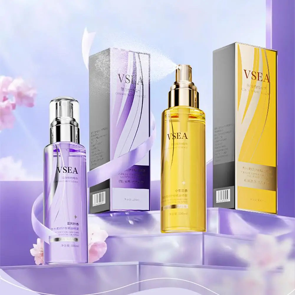 سبراي زيت الشعر 100مل مضاد للتجعد ومانح للبريق | Anti-Frizz Hair Oil Spray 100ml Shine & Conditioning