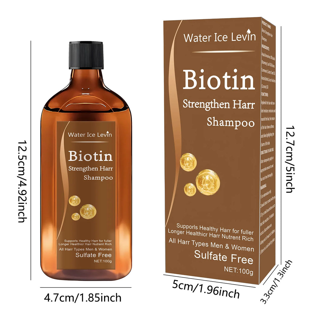 Biotin Hair Growth Shampoo – Anti-Hair Loss Treatment for Men & Women