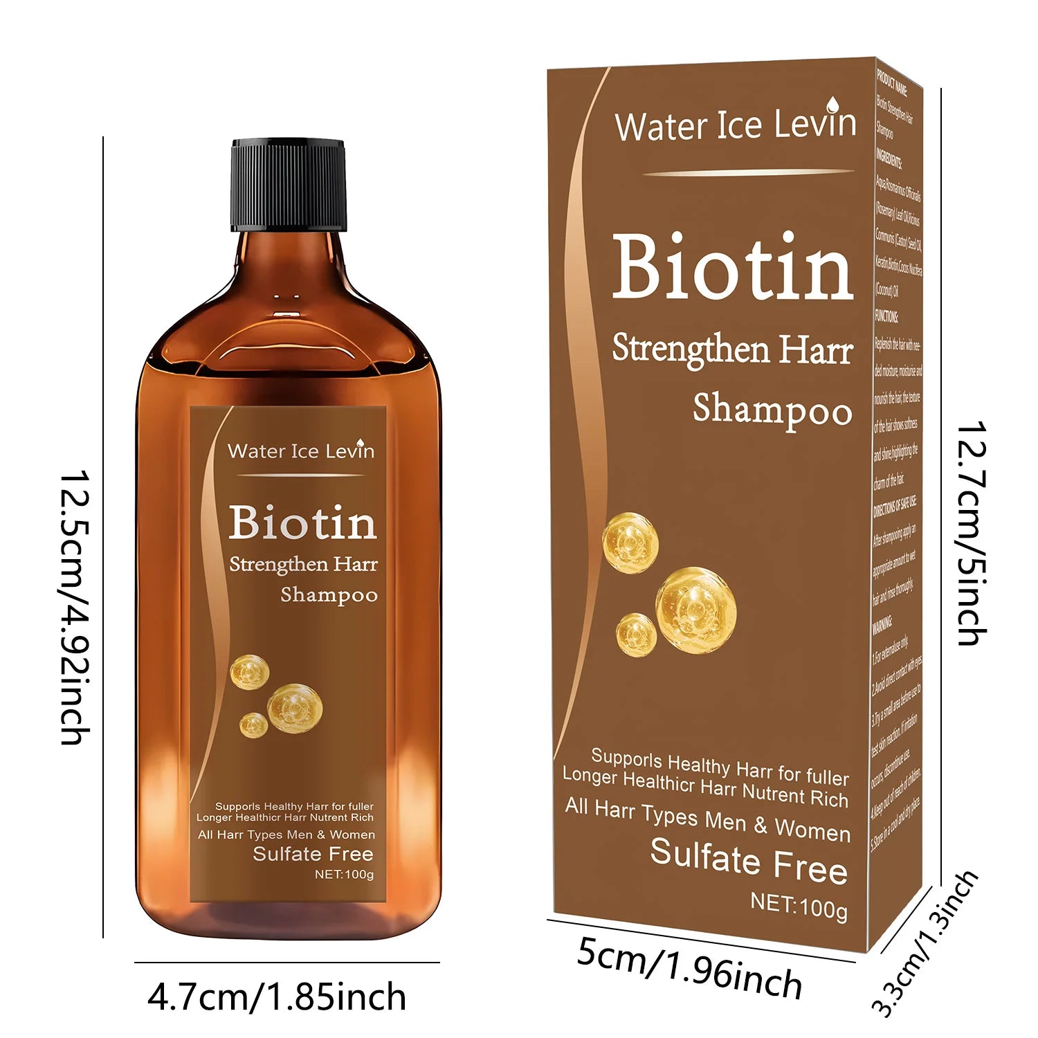 Biotin Hair Growth Shampoo – Anti-Hair Loss Treatment for Men & Women