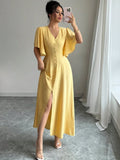 2026 Early Spring New French Casual Elegant Dress With Button Design, Slim-fit Party Dress, Tea Break Dress For Women Party Sexy