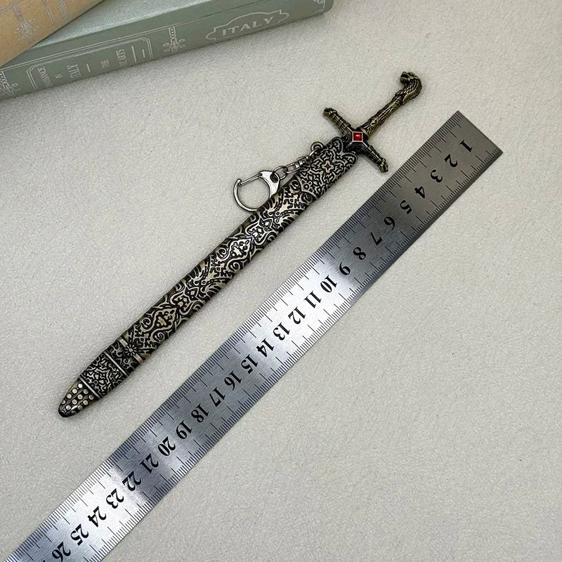 22cm Oathkeeper Sword Brienne of Tarth Game Jaime Lannister of Thrones GOT TV Series Peripherals Metal Weapons Miniatures Crafts
