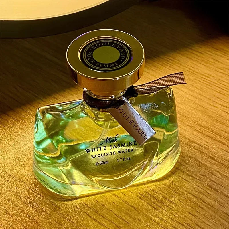 عطر ياسمين فاخر للنساء بمزيج الأرز والمسك | Premium Jasmine Women's Perfume Cedar Musk Floral Long Lasting