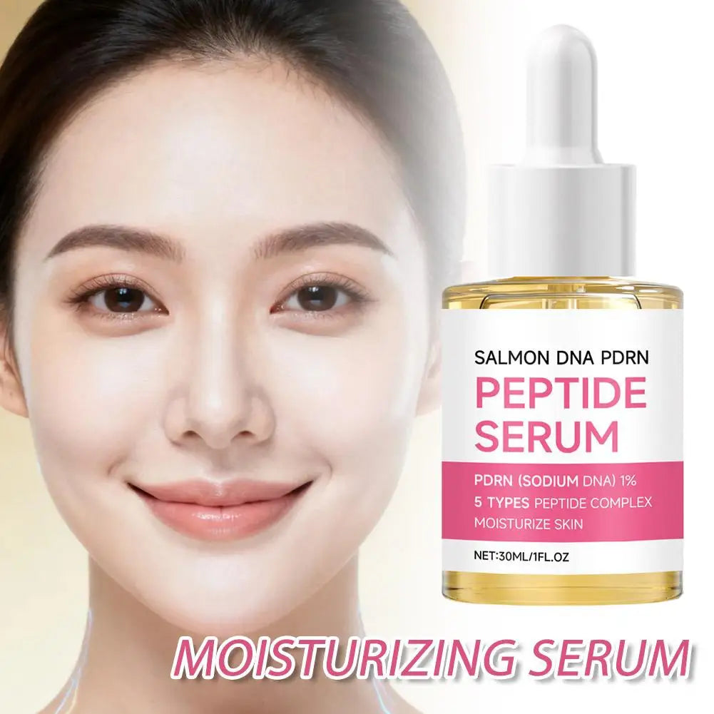 Salmon DNA Pdrn Peptide Serum Moisturizing Firming Lifting Revitalizing Brightening Smoothing Repair Facial Serum