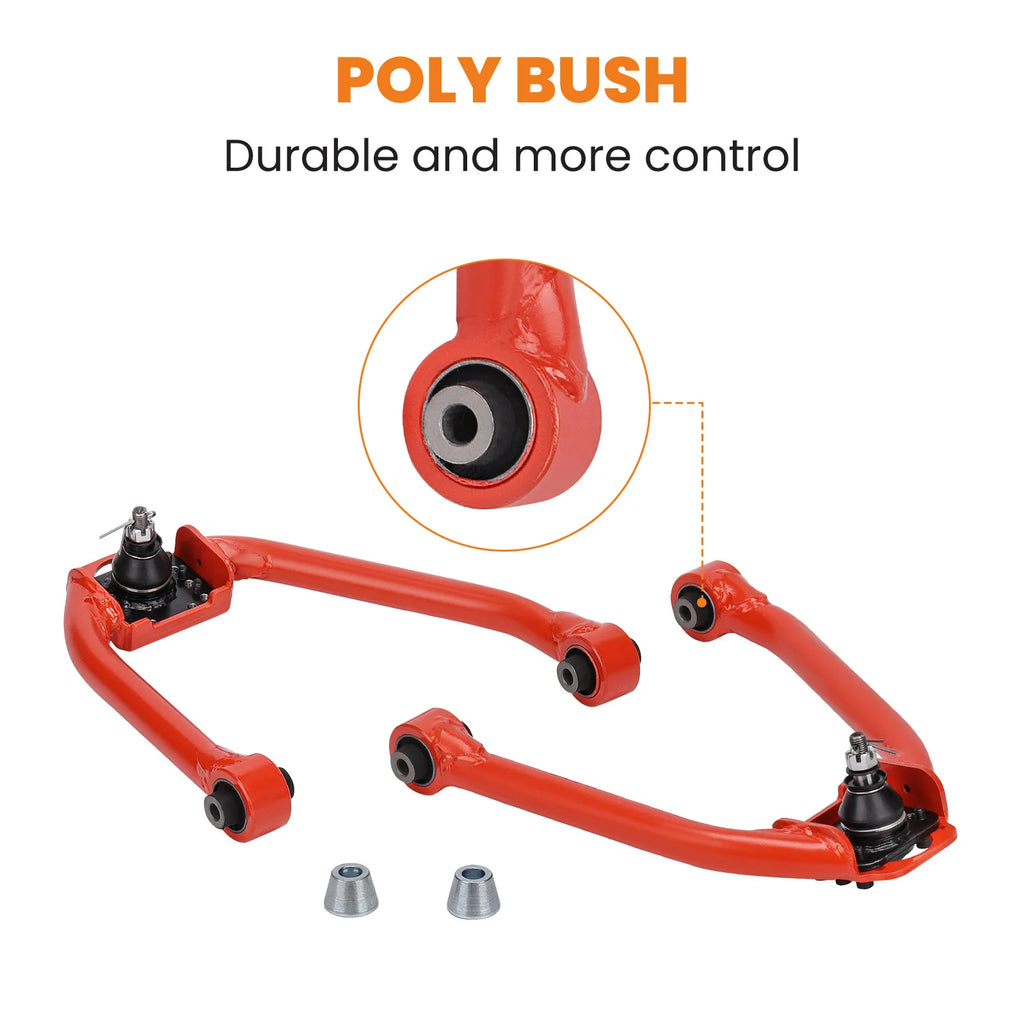 2pc Front Upper Camber Control Arms Kit Ball Joint for Nissan 350Z Z33 2003-2009