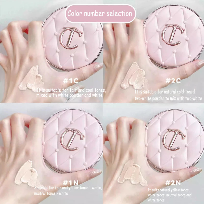 كوشن فاونديشن Charlotte Tilbury خفيف ومرطب | Charlotte Tilbury CT Cushion Foundation Long-Lasting