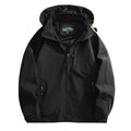 Autumn Men's Hiking Waterproof Jackets Men Outdoor Quick Dry Sports Climbing Hooded Coats Men Breathable Windbreaker Jackets 5XL