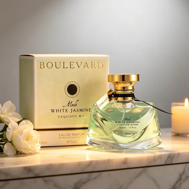 عطر ياسمين فاخر إيدي تواليت للنساء زهري رومانسي | Luxury Jasmine Eau De Toilette Women Romantic Elegant Floral