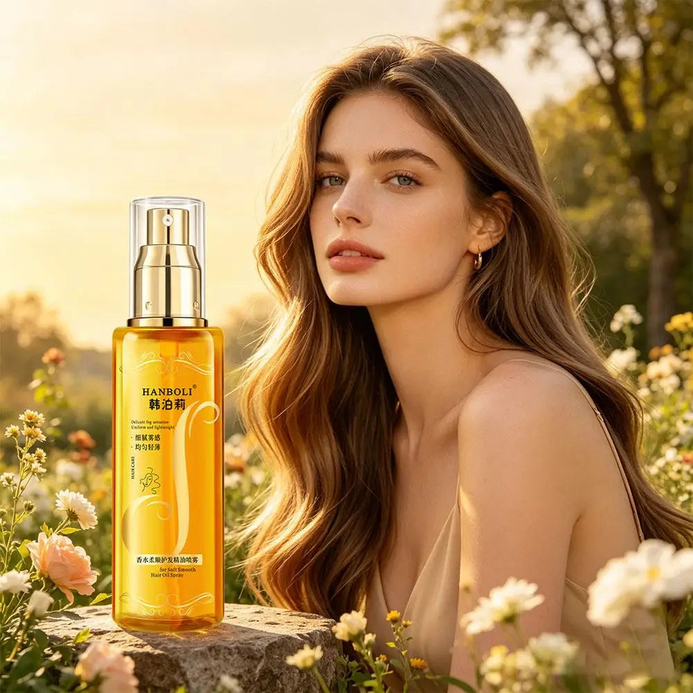 سبراي زيت شعر مغذي بدون غسيل مضاد للجفاف | No-Wash Nourishing Hair Oil Spray Anti-Dry