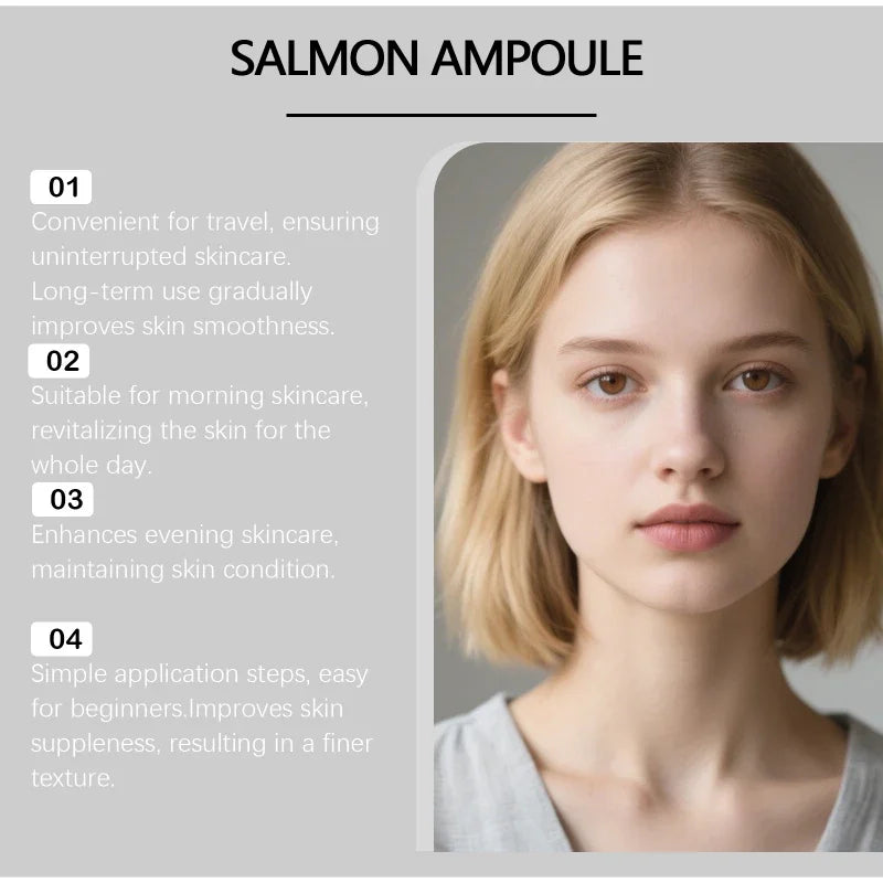 سيروم PDRN بخلاصة السالمون والكولاجين للترطيب العميق | PDRN Salmon DNA Collagen Serum Deep Moisturizing All Skin Types