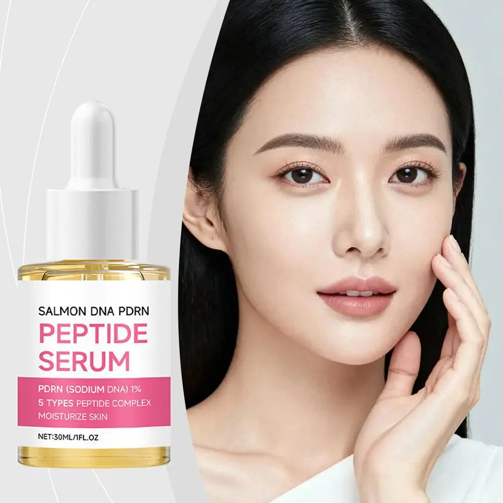 Salmon DNA Pdrn Peptide Serum Moisturizing Firming Lifting Revitalizing Brightening Smoothing Repair Facial Serum