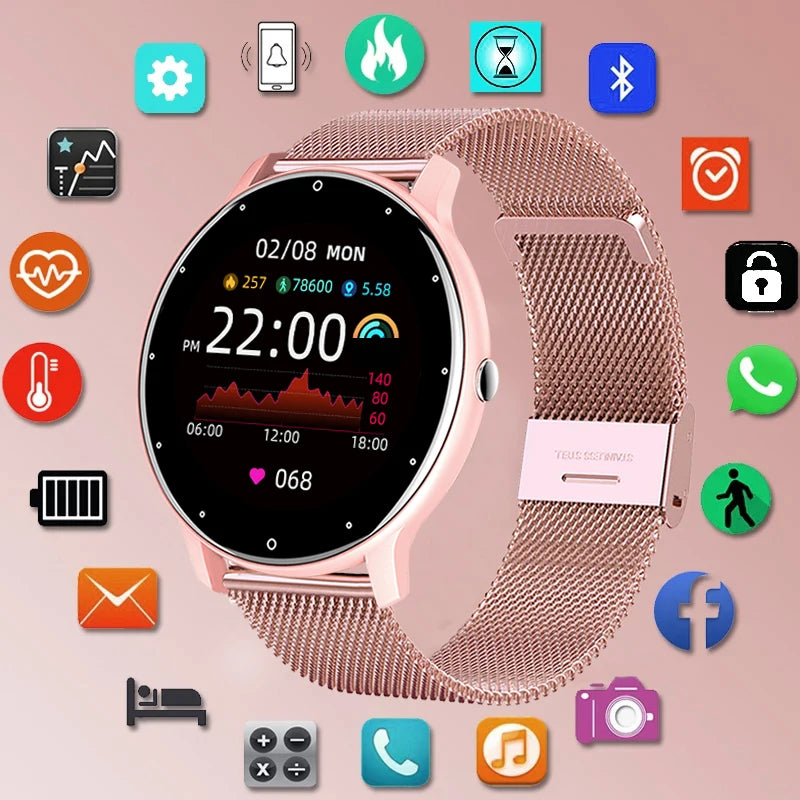 LIGE 2026 New Bluetooth Call Women Smart Band Watch Real-time Weather Forecast Men's Watches Sports Ladies Smartwatch For Women