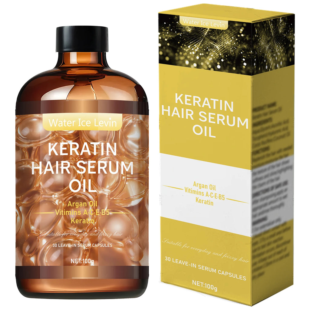 زيت عناية الشعر يرمم الجذور ويملأ المسام ويغذي بعمق | Hair Care Essential Oil Repairs Roots Fills Cuticles Nourishes Dry Hair