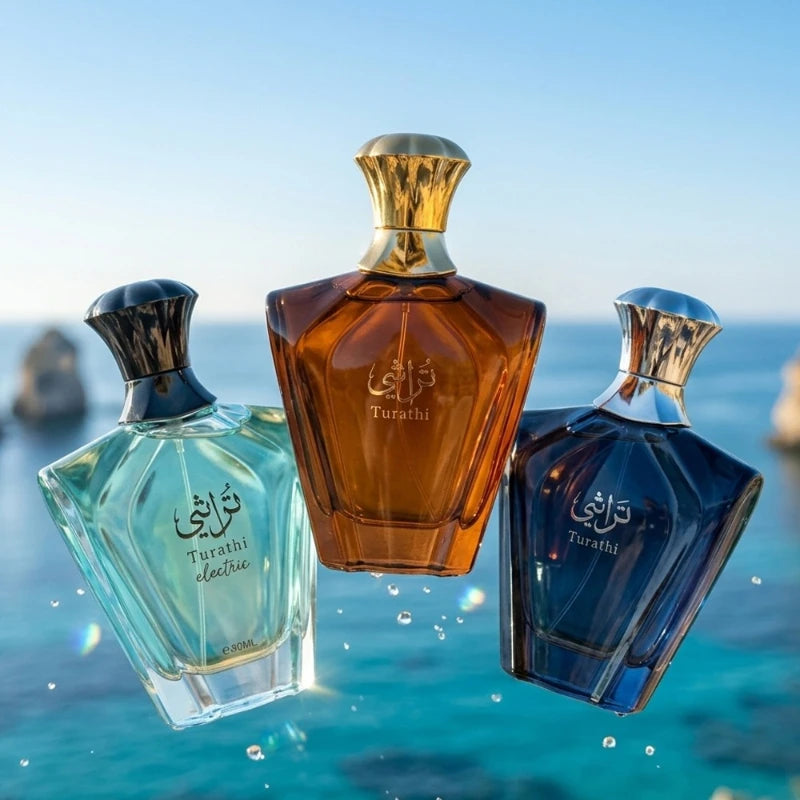 عطر عربي فاخر 90مل ياسمين وليمون وعنبر للجنسين | Arabian Luxury Perfume 90ml Jasmine Lemon Amber Unisex Long Lasting