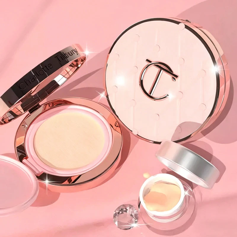 كوشن فاونديشن Charlotte Tilbury خفيف ومرطب | Charlotte Tilbury CT Cushion Foundation Long-Lasting