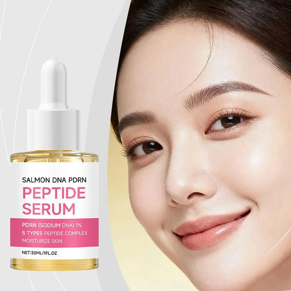 Salmon DNA Pdrn Peptide Serum Moisturizing Firming Lifting Revitalizing Brightening Smoothing Repair Facial Serum