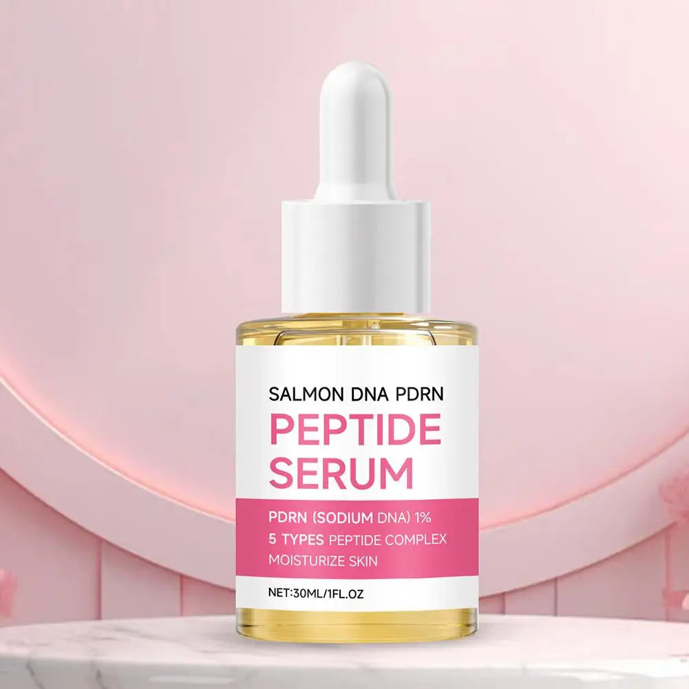 Salmon DNA Pdrn Peptide Serum Moisturizing Firming Lifting Revitalizing Brightening Smoothing Repair Facial Serum