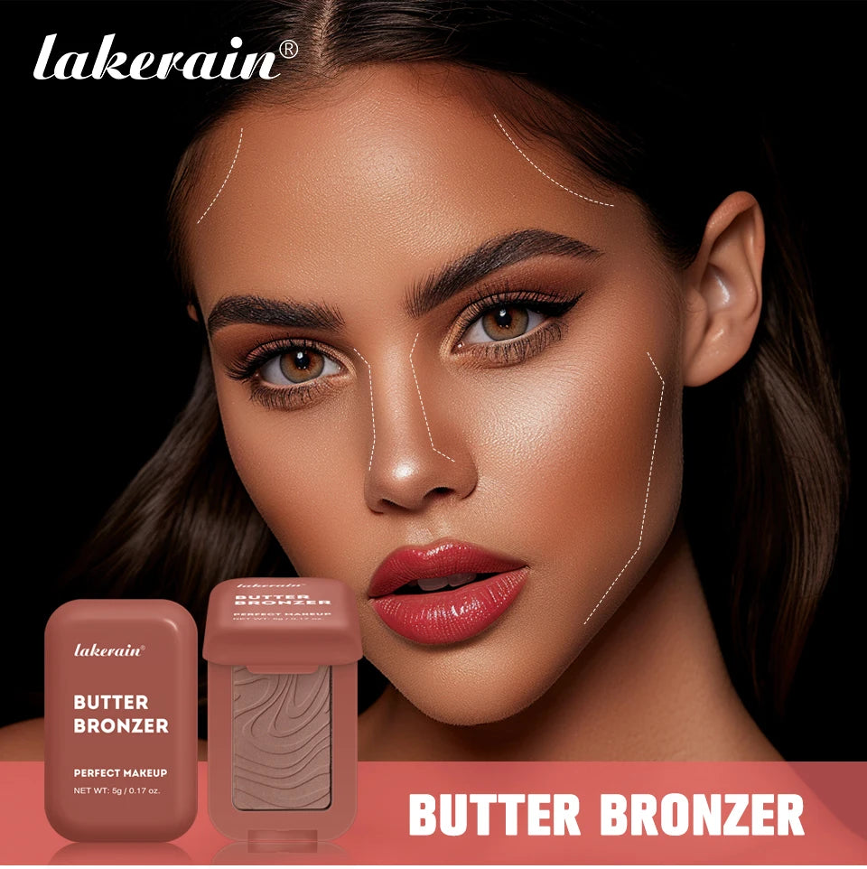 Bronzer Blush Highlights Palette&Brush Makeup Contour Sticks Cosmetics Contouring for Face Shading Palette Powder