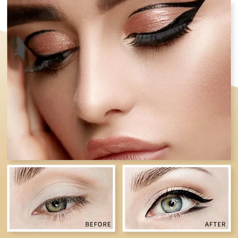 قلم كحل سريع الجفاف مضاد للماء طويل الثبات | Quick-Dry Waterproof Eyeliner Pen